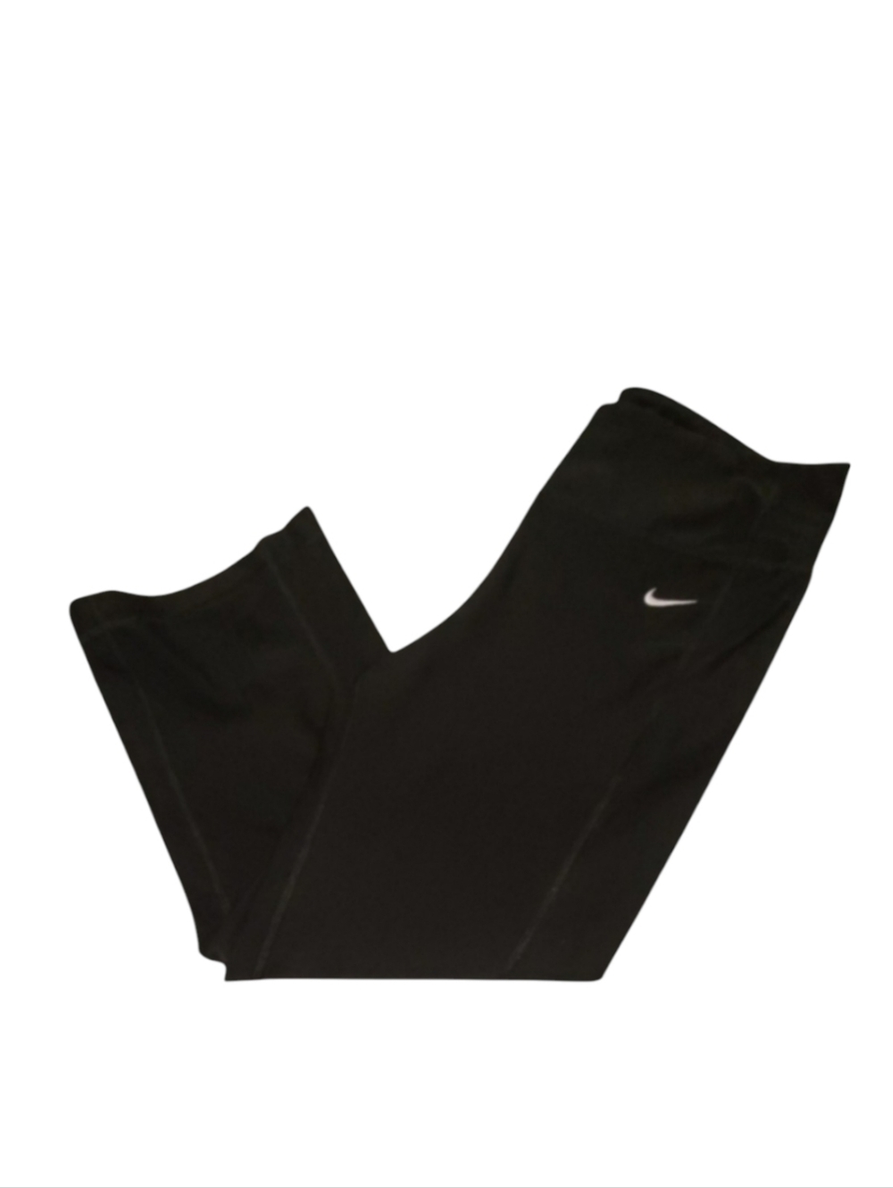 Nike Black Dri Fit Slimming Capri Athletic Yoga Pants Size Small Women